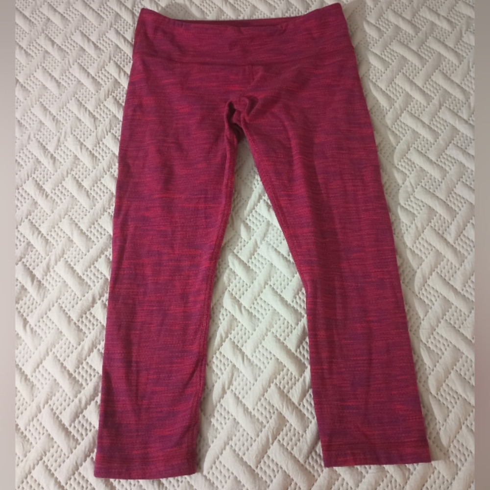 Lululemon Athletica Pink Leggings‎ Thick Material 6